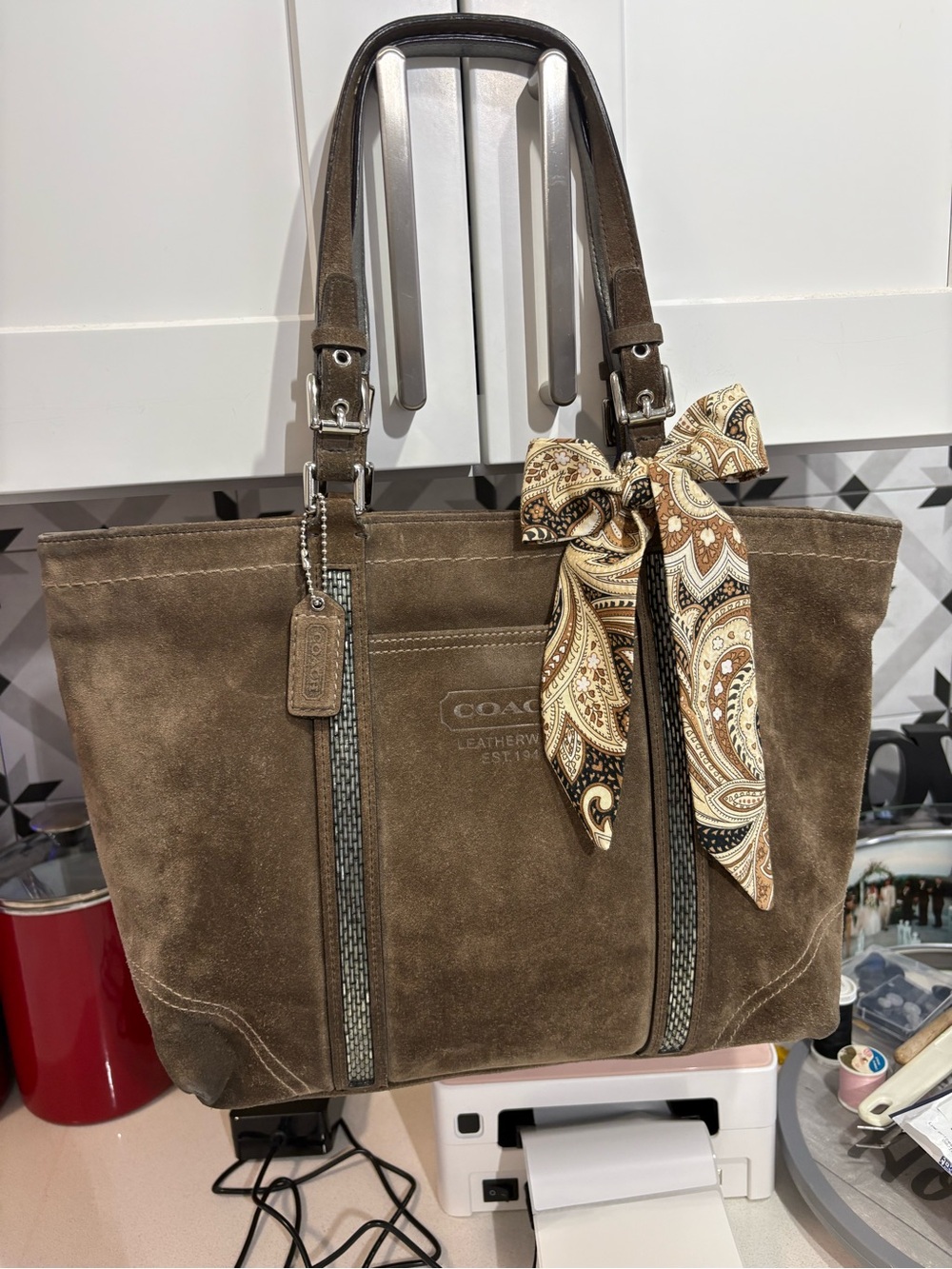 Coach vintage suede 2005